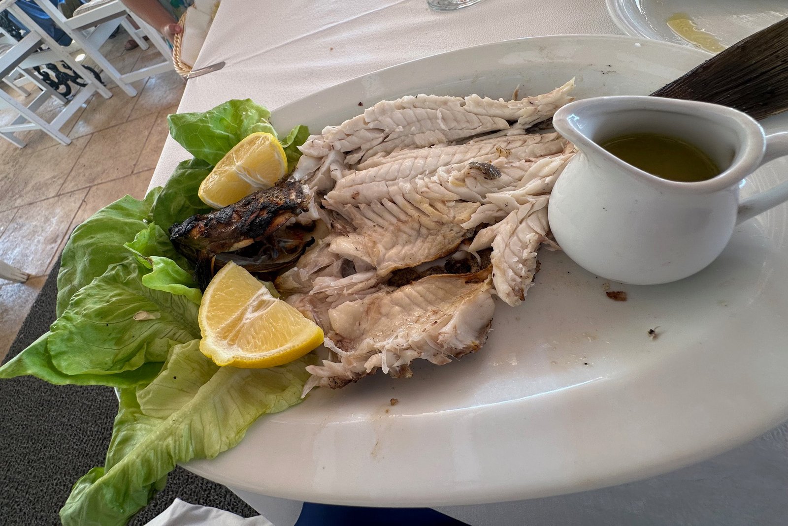 best seafood Hydra Greece, Kodylenias Resto review, fresh fish restaurant Hydra