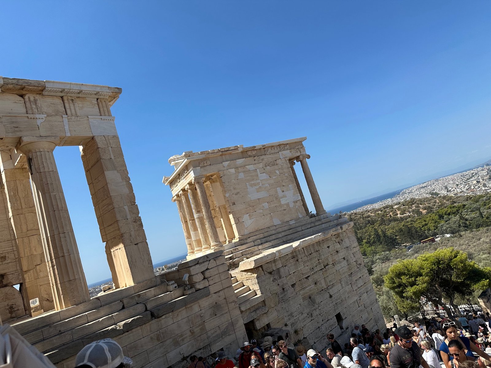 Statue of Nike, the Greek goddess of victory, symbolizing triumph in ancient Greece, featured in a 7-day Greece itinerary using points for budget travel